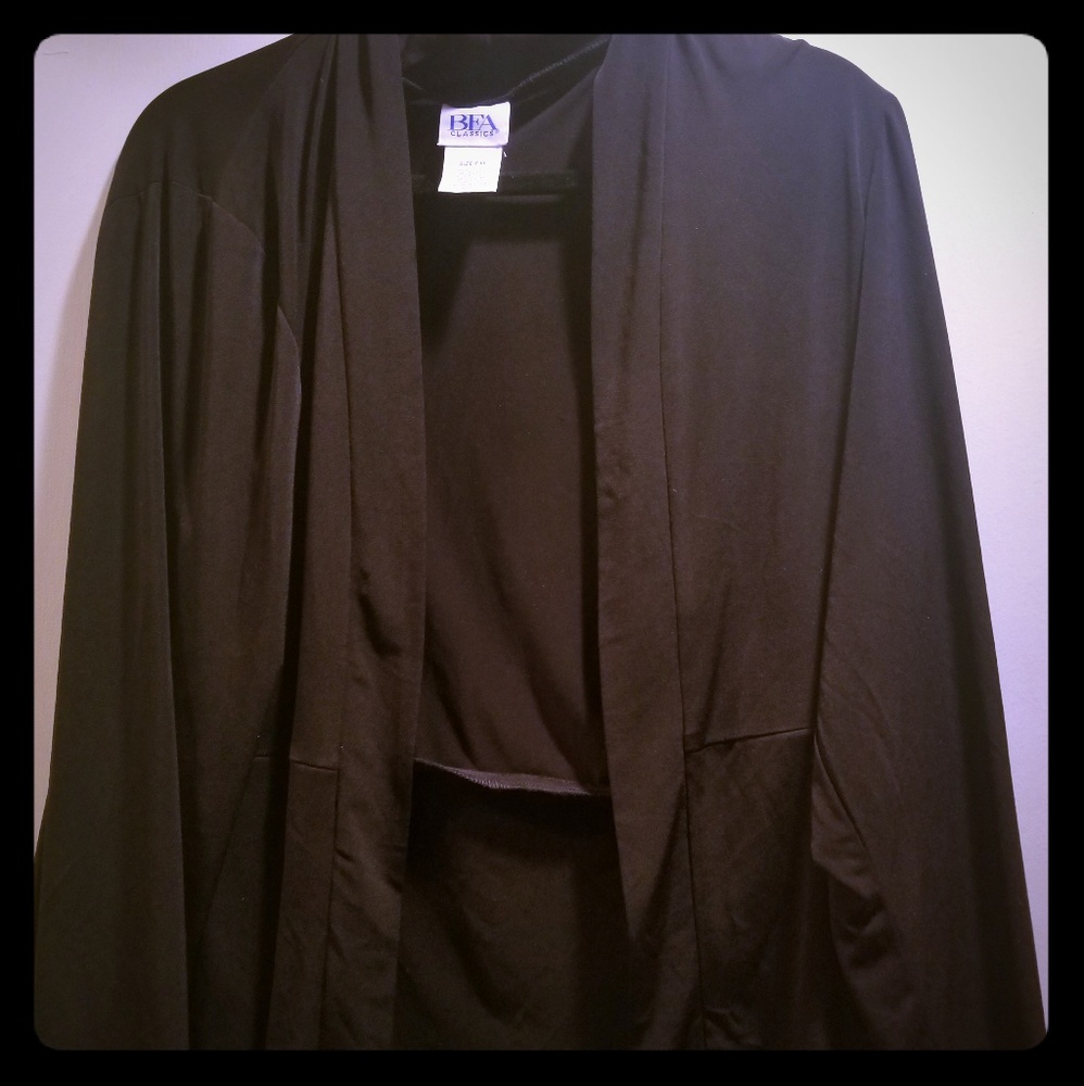 Dressy Black Cardigan